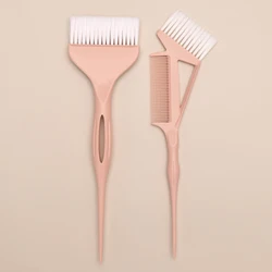 Coloring Hair Dye Brushes Easy Clean Mixing Bowl Durable Salon Barber Tinting Brush Home Hairdressing Haircut Accessories