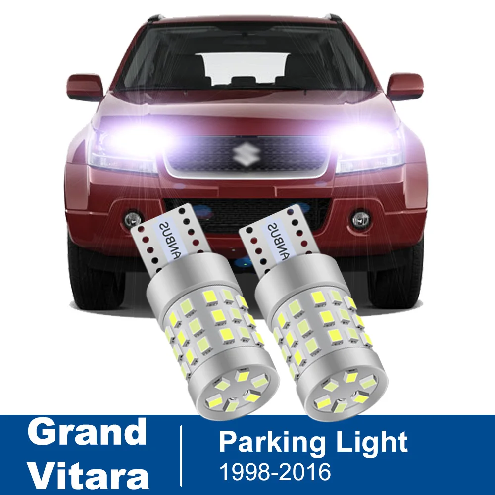 

2pcs LED Parking Light For Suzuki Grand Vitara 1998-2008 2009 2010 2011 2012 2013 2014 2015 2016 Accessories Clearance Lamp