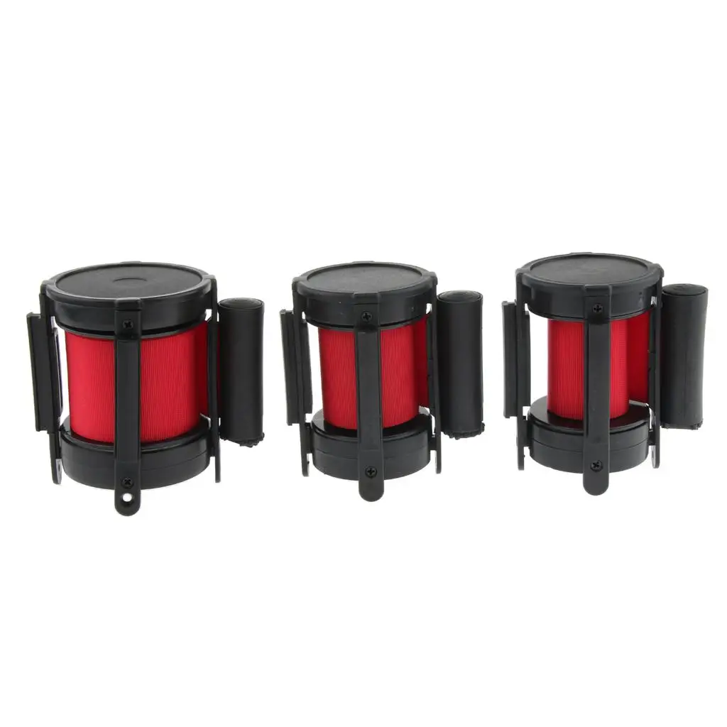

Stanchion Queue Barrier Belt 2m Heavy Duty Retractable Ribbon Webbing for Hotel Art Gallery Crowd Management