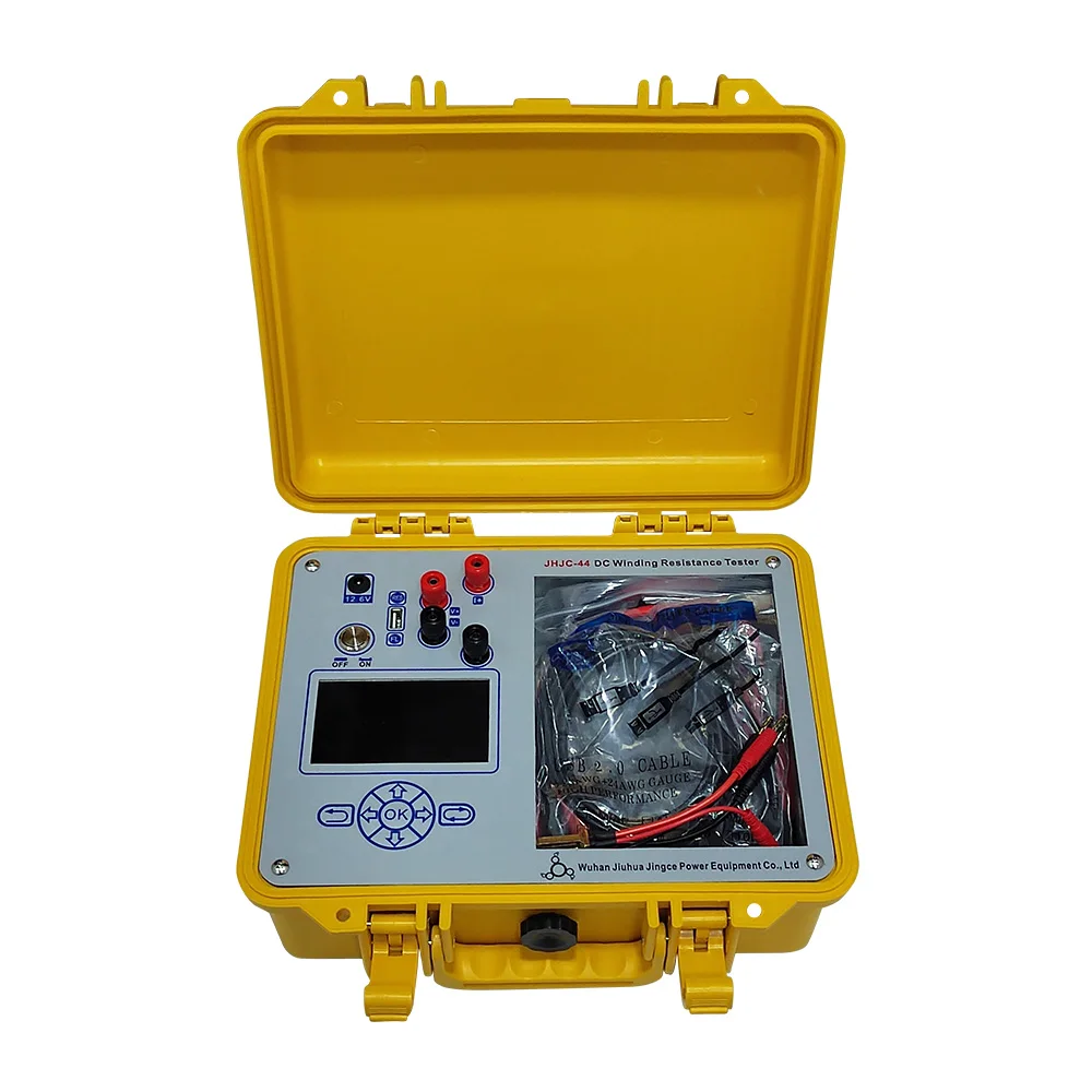 

Digital Display Electrical Resistivity Measuring Instruments Winding Resistance Transformer DC Resistance Tester