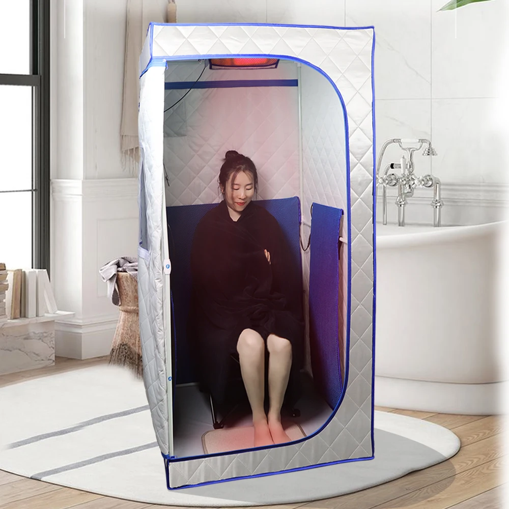 Reliable Home Use Far Infrared Sauna Tent Portable Indoor Sauna Room Full Body Dry Sauna