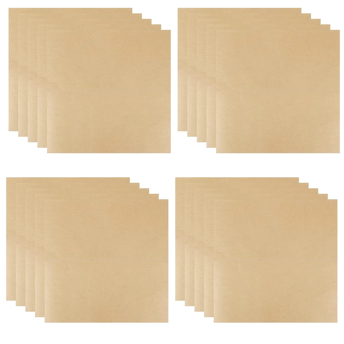 Tools 100Pcs Pour over Coffee Filter,Natural Square Disposable Coffee Filter Paper for Pour over Coffee Maker Drippers