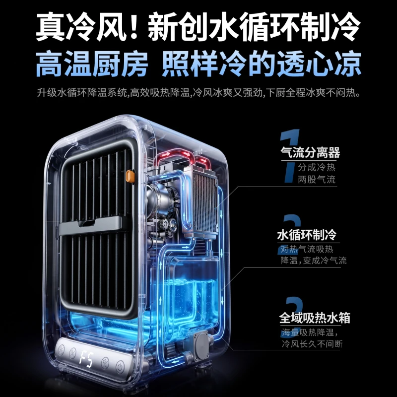 Desktop refrigeration Small air conditioner Household air circulation fan Mini electric fan