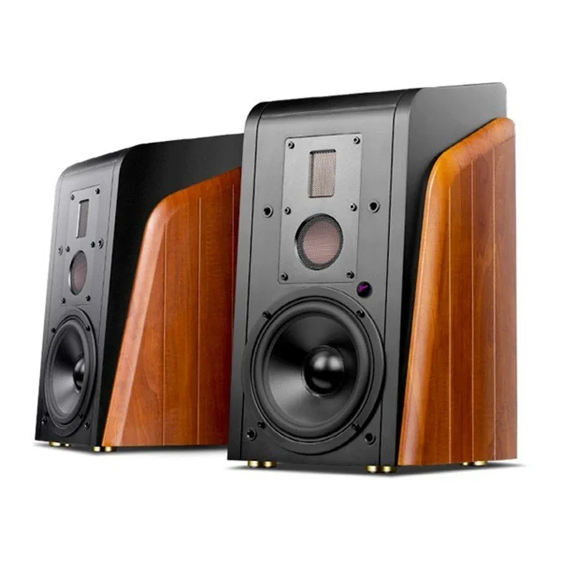 HiVi/M300MKII Active HiFi Bluetooth Computer TV Living Room Audio Three-way Bookshelf Speaker