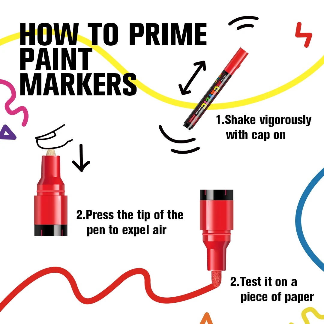 12/18/24 Farben Acryl-Marker-Set, mittlere Spitze (2-3mm), geeignet für Steinmalerei, schwarzes Papier und Skateboard-Dekoration – Detail 7