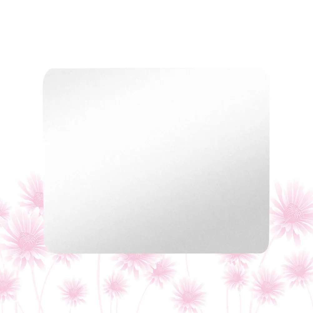 1Pcs Premium Alloy Mouse Pad Tough Non-Slip Bottom Liquid Resistant Desktop Protector Metal Design for Home Office Gaming Setup
