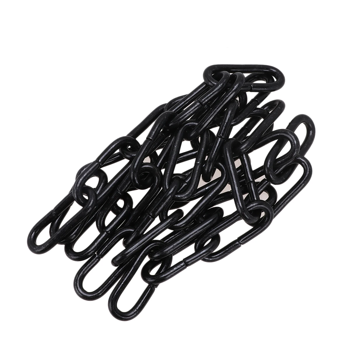 

2pcs Iron Hanging Chains Decorative Sturdy Chains For Bird Feeders Planters Lanterns Flower Baskets Black Weather Resistant