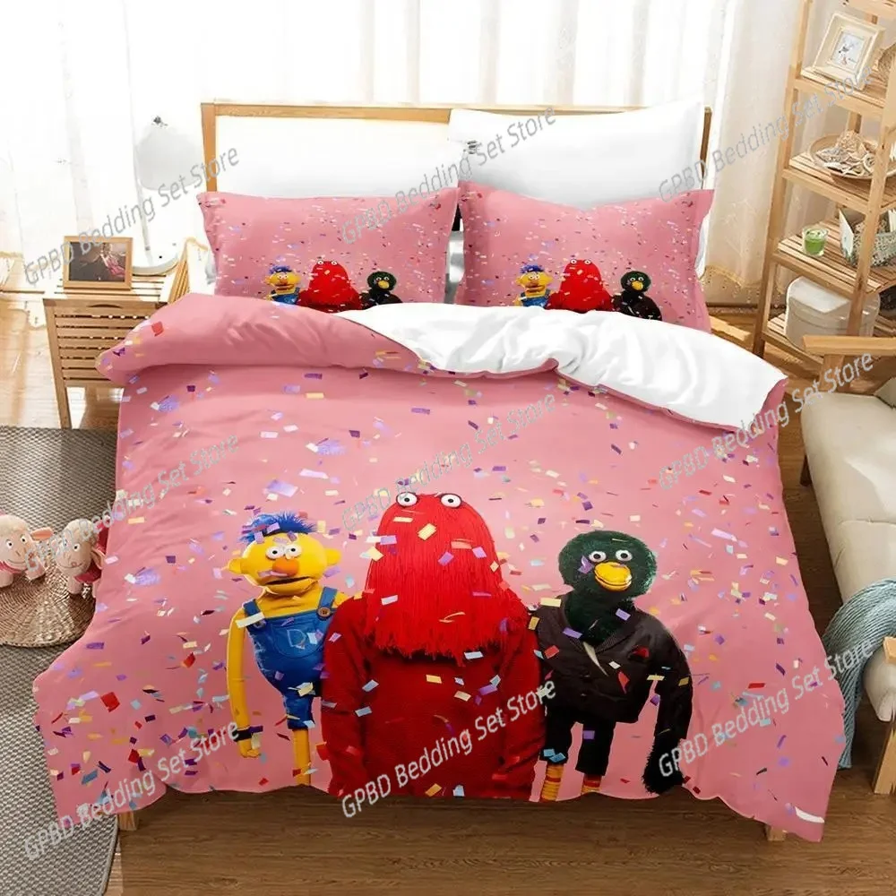 3d Print Anime Don't Hug Me I'm Scared Bedding Set Single Twin Full Queen King Size Bed Set Adult Kid Bedroom Duvet cover Sets