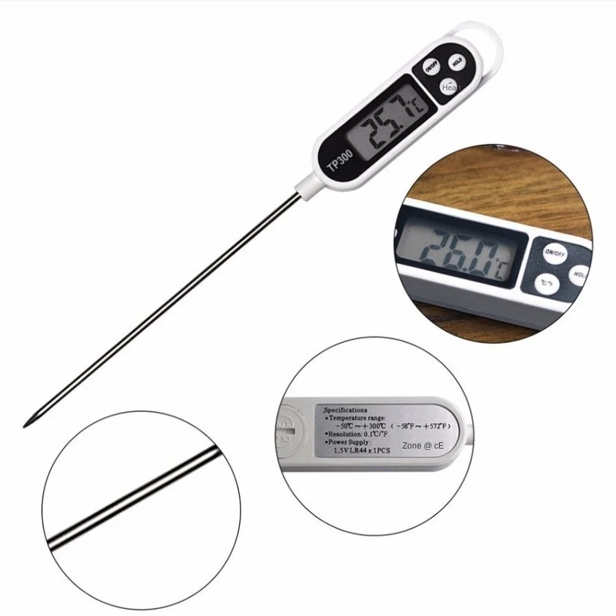 Kitchen Digital Pen Probe Roast Meat Baby Milk Thermometer Food Thermometer