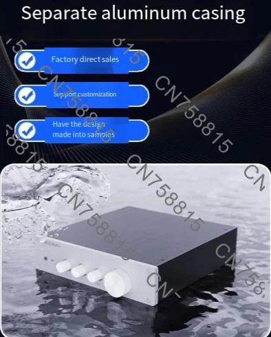 

For BRZHiFi-All Aluminum Profile 2104 Tone Chassis