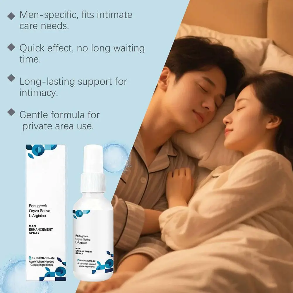 1/3/5PCS Men Body Active Revitalizing Care Spray Absorbs Quickly Body Care Spray Gentle, Nourishing Ingredients Portable Care