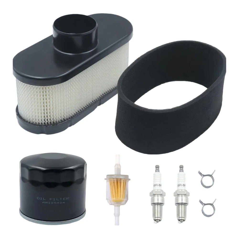 Replacement Air Filter Element Set Compatible with LG265 S240 X380 X580 X300 X320 Z530M Z445 Lawn Mower Engine Models