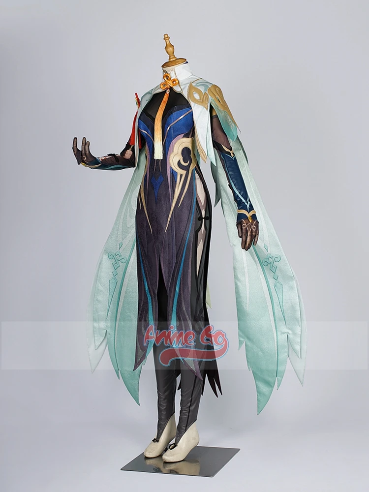 Xianyun genshin COSPLAY genshin ชุดเดรสชุดเสื้อผ้าฮาโลวีนผู้หญิง C08798-AA