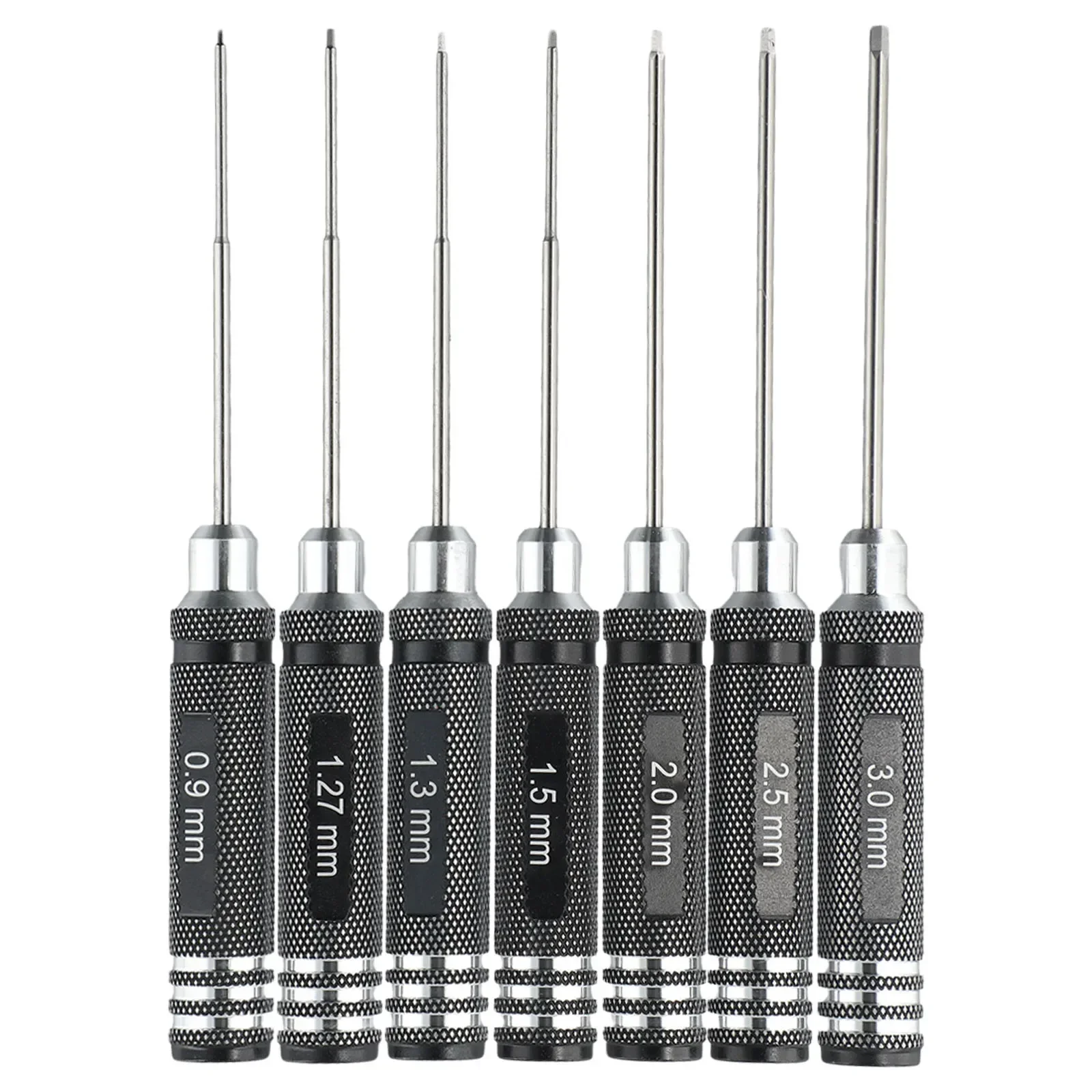 Wrench Screwdrivers Hex Screwdriver 0.9-3.0mm 7PCS Aircraft Model Airplane For Helicopter For RC Model Hand Tools