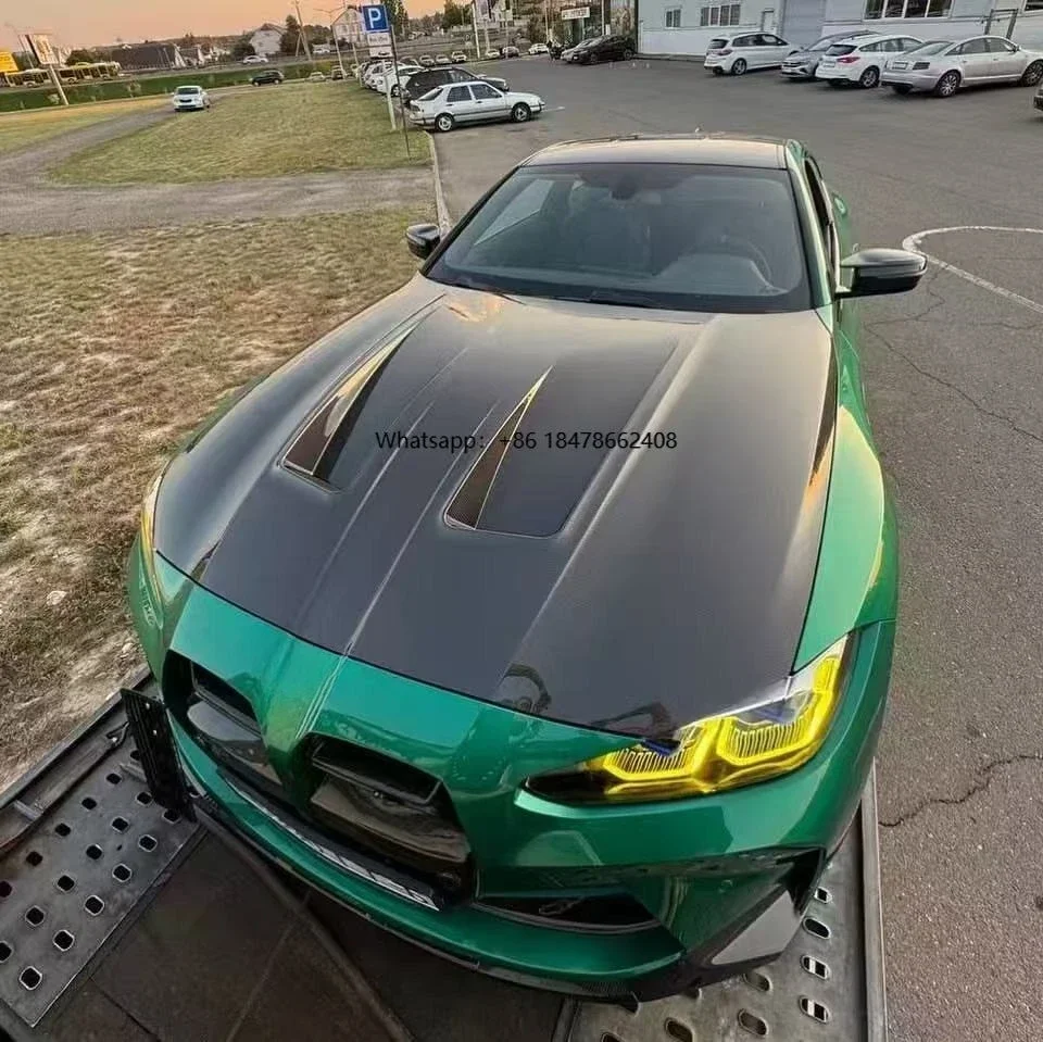 Pre-preg Dry Carbon Fiber Engine Hood for G80 M3 only