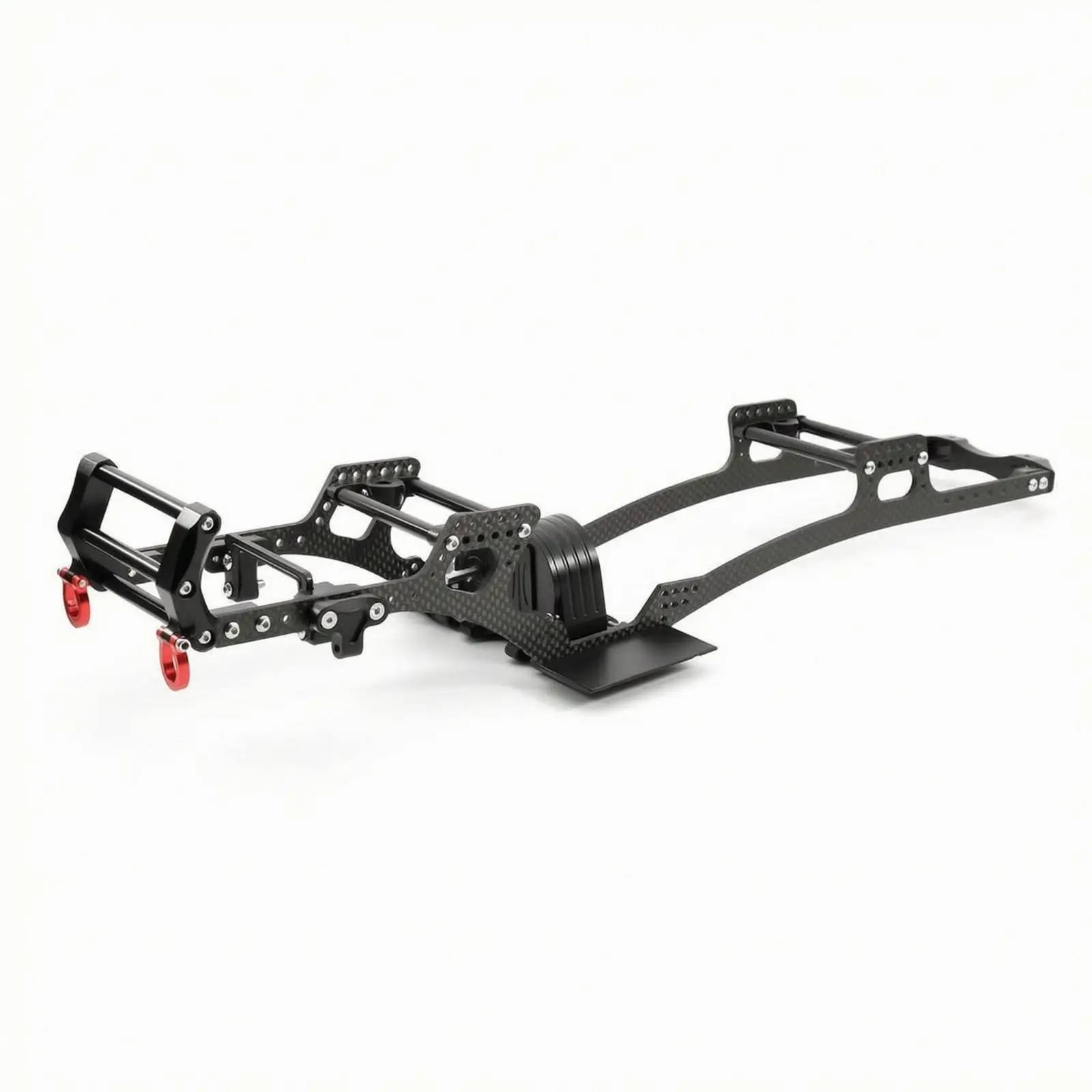 Crawler Chassis DIY Carbon Fiber Chassis with Hardware Rigid for RC Builders