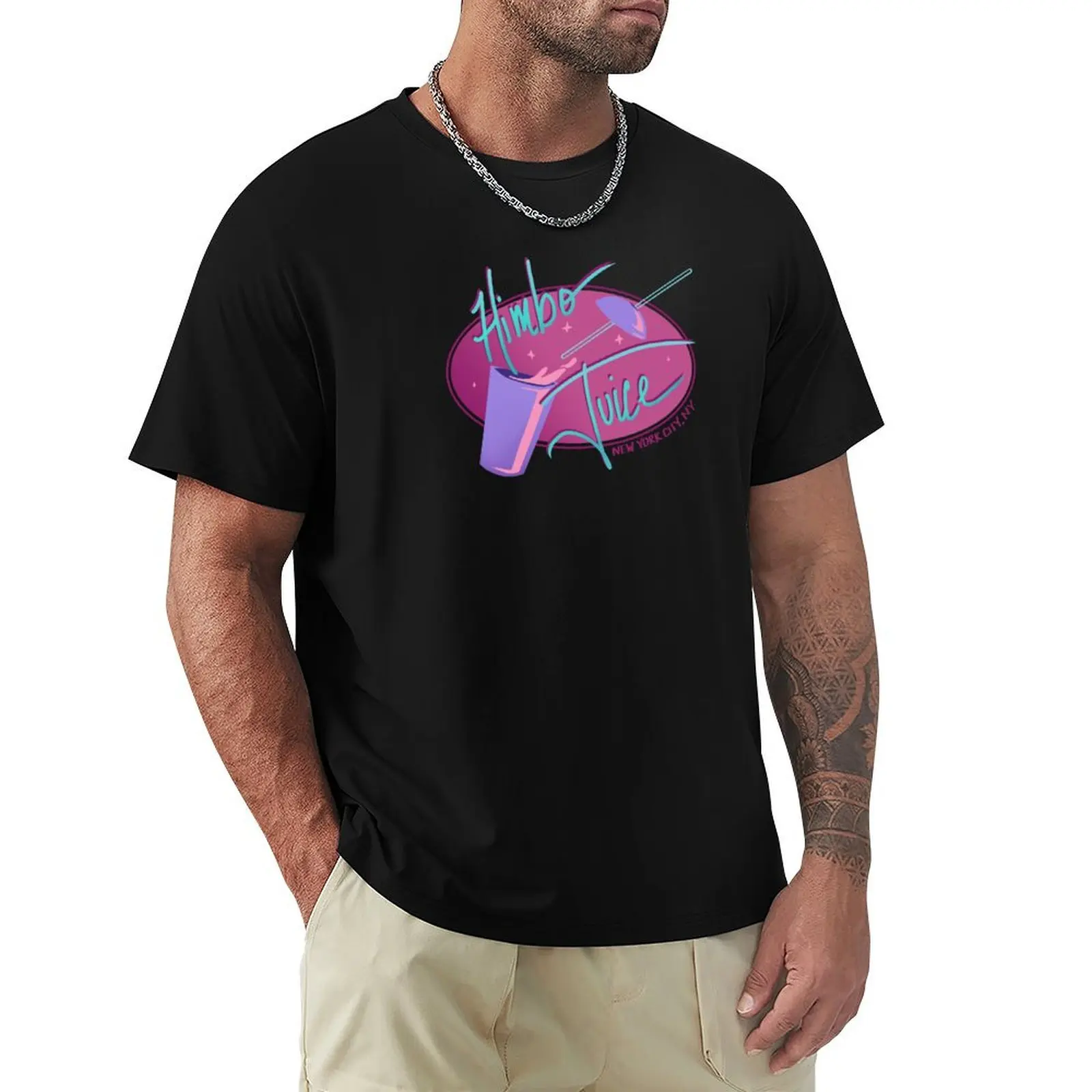 

HIMBO JUICE T-Shirt Basic Tee Shirt for Everyday Outfit