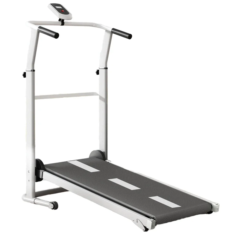 Manual drive treadmill does not require electricity foldable space saving design folding