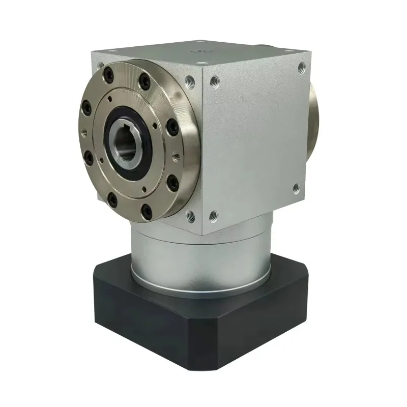 Right angle 90 degree reducer ratio 1-5 high positioning accuracy gearbox with high grinding accuracy gear