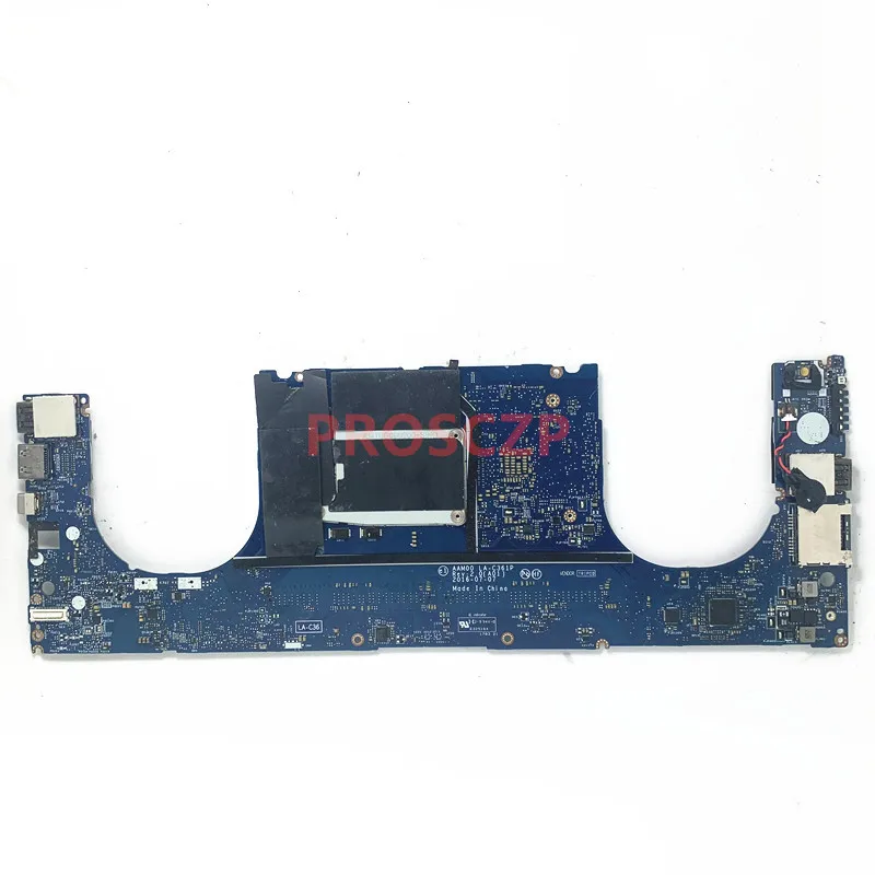 Placa base CN-0WVDX2 0WVDX2 WVDX2 para ordenador portátil DELL 5510, placa base LA-C361P con CPU SE2FU I7-6820HQ M1000M 100%, funciona bien