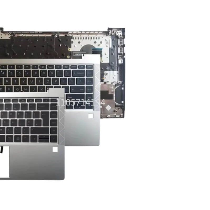 New US Latin Spain Keyboard For HP EliteBook 840 G8 G7 740 745 845 G7 G8 Laptop Palmrest Top Backlight Keyboard Replace Case