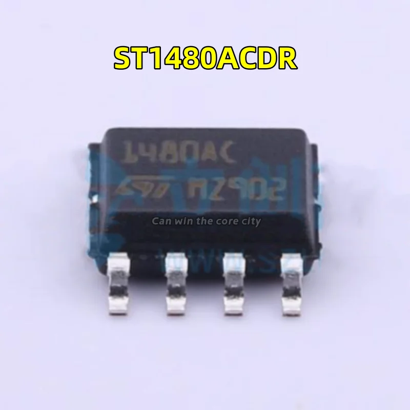 1-100 PCS/LOT New original ST1480ACDR transceiver chip screen printing 1480AC patch SOP8 direct shot