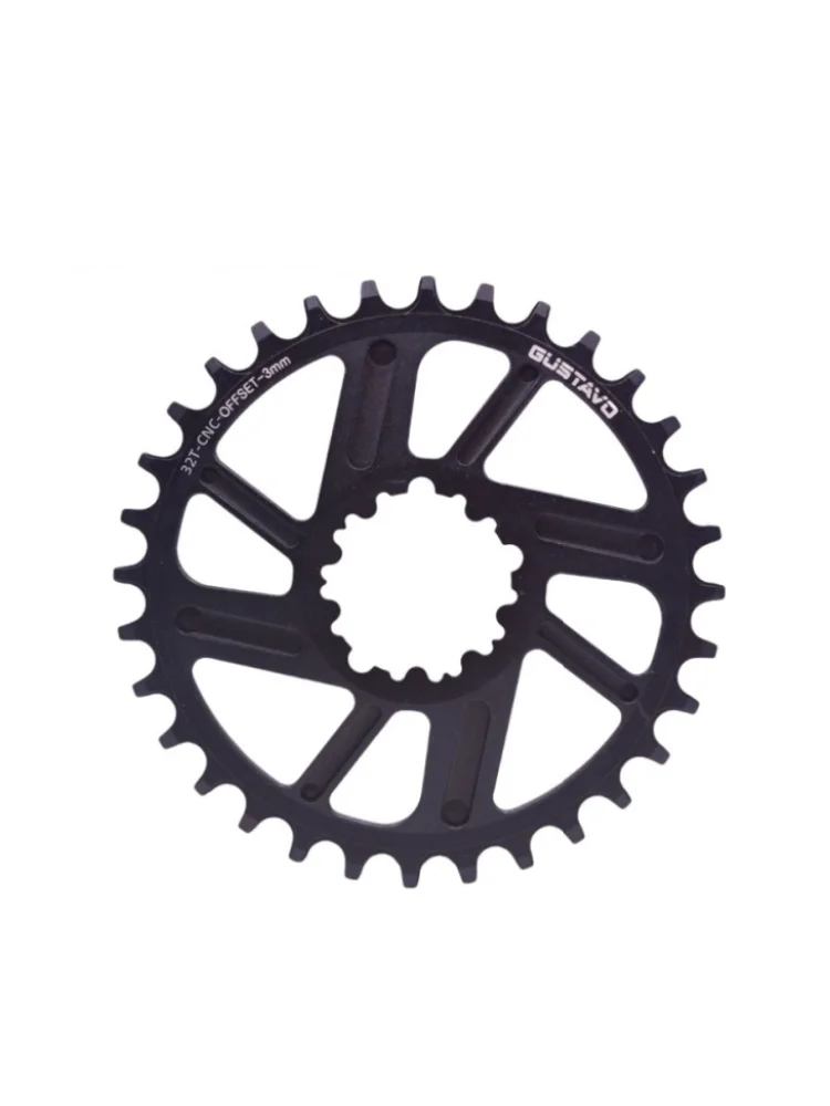 AliExpress GUSTAVO Bicycle Chainring 3-BOLT DIRECT MOUNT Offset 3MM Wide Narrow Teeth Chainwheel children Bicycle Crankset 26T 28T 30T 32T