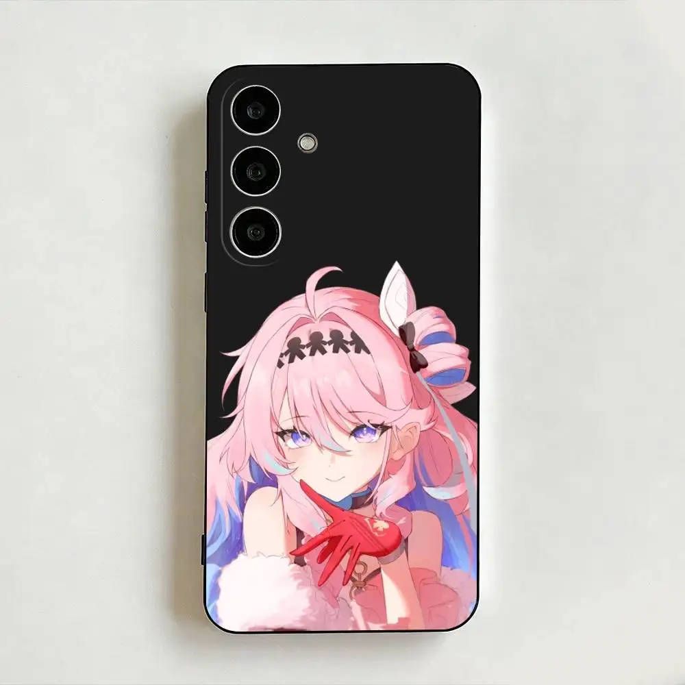 Denia Hiyuki WuWa Wuthering Waves Phone Case For Samsung Galaxy A73,A72,A71,A70,A53,A52,A51,Others Soft Black Shell ll