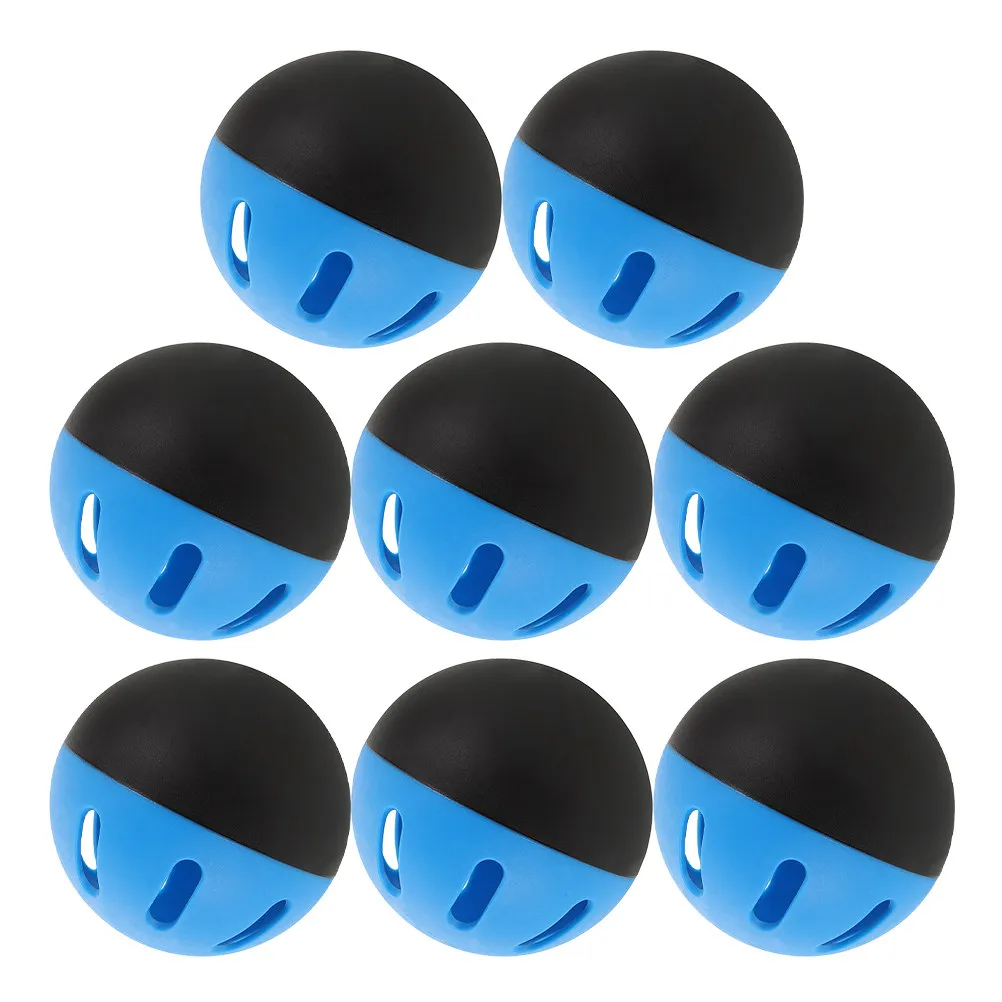 

8Pcs Perforated Baseball Practice Balls 74Mm Soft Eva Hollow Training Balls for Indoor Outdoor Batting Hitting Throwing Drills