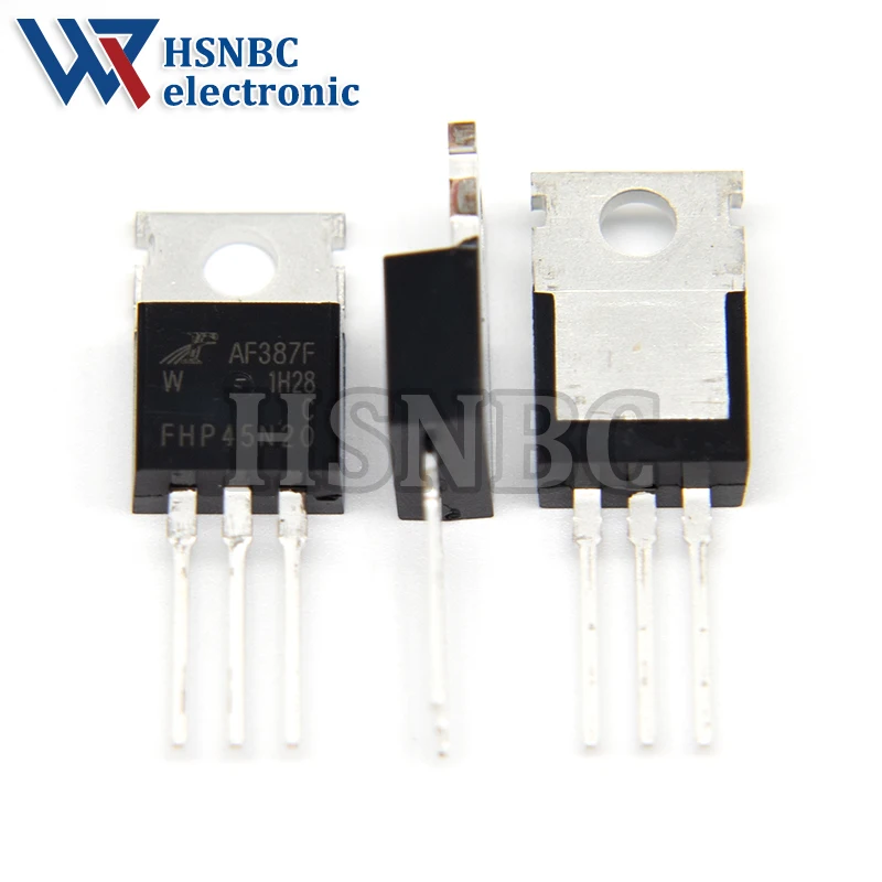 10 ชิ้น/ล็อต FHP45N20 45N20 FHP45N20W TO-220 45A 200V N-channel MOSFET ทรานซิสเตอร์ 100% ใหม่เดิม