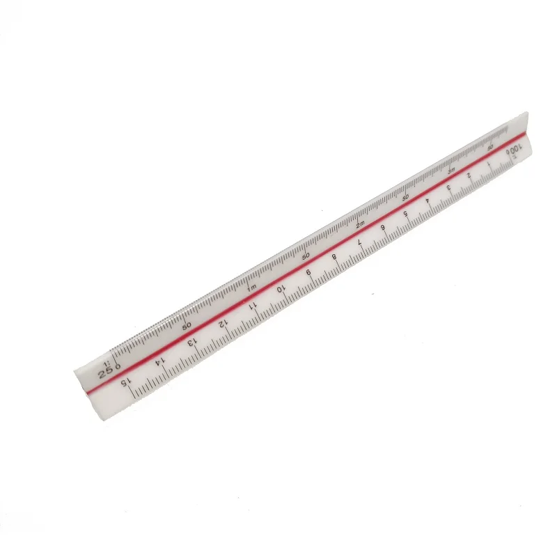 15cm Triangular Architect Scale Ruler Three-sided Ruler Used by Architects