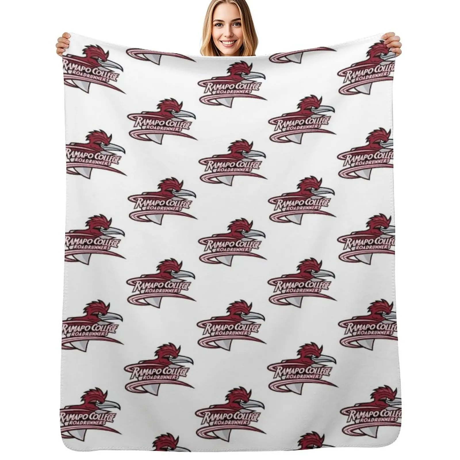 Ramapo Roadrunners Throw Blanket Shaggy Furry Soft Blanket for Bedroom Living Room