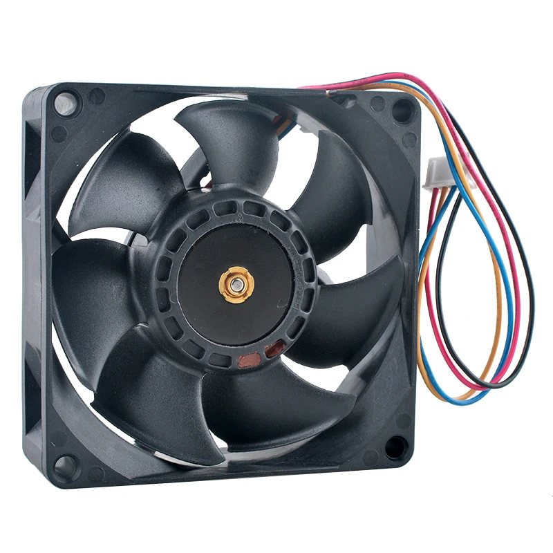 DATC0825B2GP084 8cm X 80mm X 25mm DC12V 1.60A 4-Pin Dual Ball Bearing Axial Flow Fan for Server Workstations Cooling System