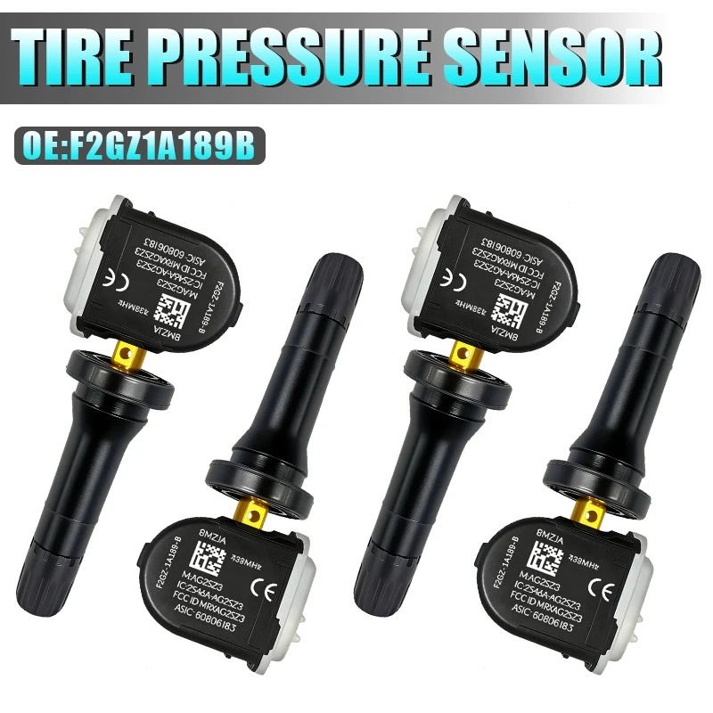 TPMS Tire Pressure Sensor F2GT-1A180-CB F2GT-1A180-CE For Ford Mustang F-150 Edge Explorer Replacement F2GT-1A180-DD F2GZ1A189B