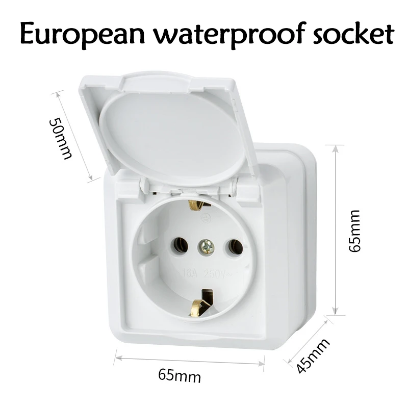 Waterproof Wall Soc…