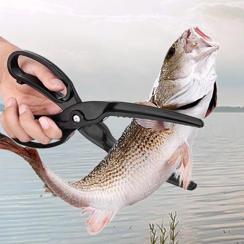 3 Color Fishing Grip Pliers 25cm/80g Fishing Tools Serrated Jaws ABS Fish Controller Floating Fish Tongs Securely Holds Fish