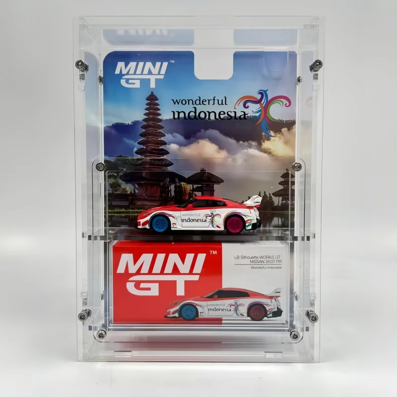 

1/64 Hot Wheels Nft Aw Minigt Customized Acrylic Protective Shell Car Storage Box Display Case Vehicles Car Model Storage Case