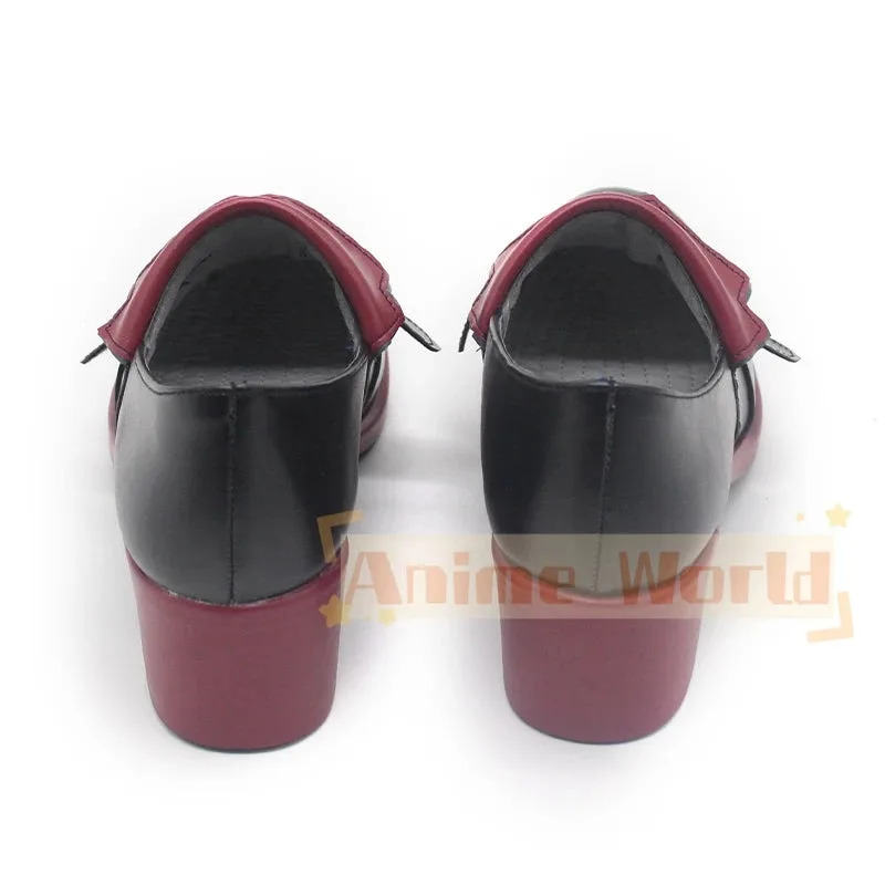 Jogo identidade v fotógrafo joseph desaulniers ressaca cosplay sapatos botas de halloween feito sob encomenda