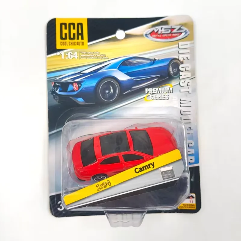 CCA 1:64 スケール カムリ 合金製シミュレーションカーモデル 静態コレクション 装飾 ホリデー玩具 記念品 ギフト