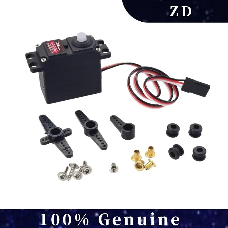 ZD Racing P0200 20g Servo de engrenagem de direção de plástico para 1/16 1/14 1/12 RC Car Mini-Helicopters Robôs Peças
