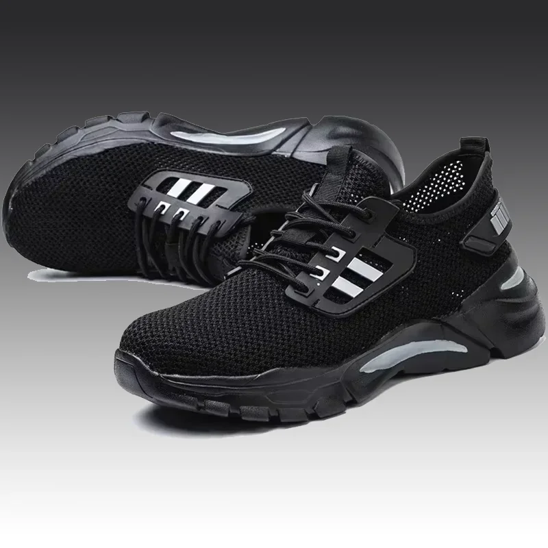 

Safety Shoes Work Shoes Steel Toe Men Puncture-protective Work Boots Indestructible Safety Lightweight Sneakers Safety Shoes