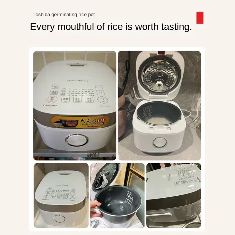 4L Rice Cooker With IH Technology, Smart Steaming Function, Japanese Rice Cooker For Home Use 3MM Thick Inner Pot 220Vcheap And