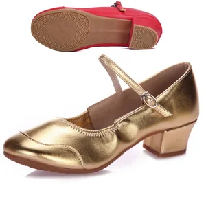 Latin Tanzschuhe für Frauen, professionelle Ballsaal -Tanzabsätze, moderne Damen -Tanzschuhe, Frauenpraxisschuhe, 4cm 10 Hauptverkäufe geschlossene Tanzschuhe - №7