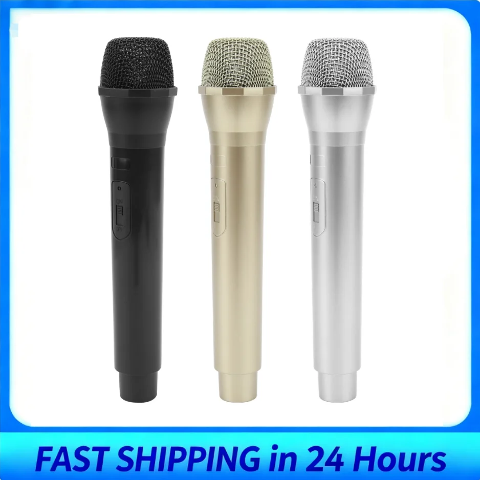 Prop Mic Prop Microphone Plastic Prop Mic Realistic Prop Microphone for Karaoke Dance Shows Practice Microphone Prop for Karaoke