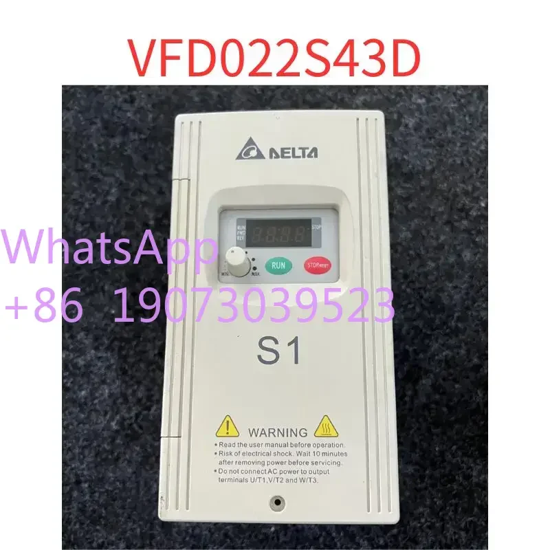 Inversor usado VFD022S43D 2.2KW 380V Teste OK