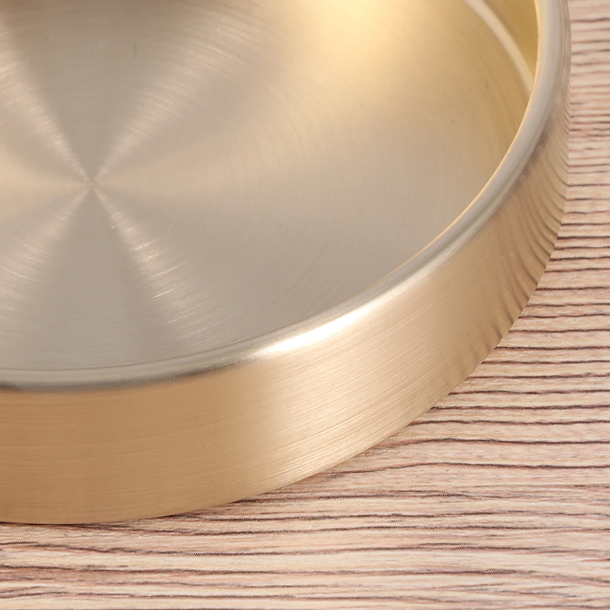 

Metal Tray 14 Cm Copper Jewelry Plate Round Storage Organizer Desk Vanity Retro Decorative Dish Kitchen Barware