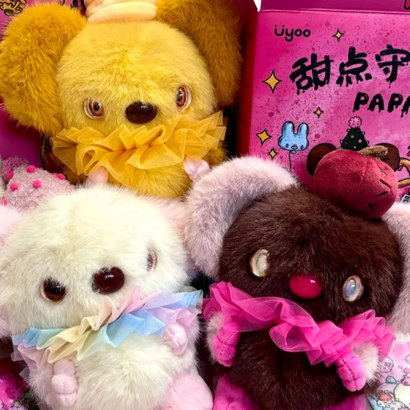 

Papa Dessert Guardian Series Blind Box Cute Stuffed Doll Soft Cute Room Decoration Ornament Trendy Toy Surprise Gift For Girls