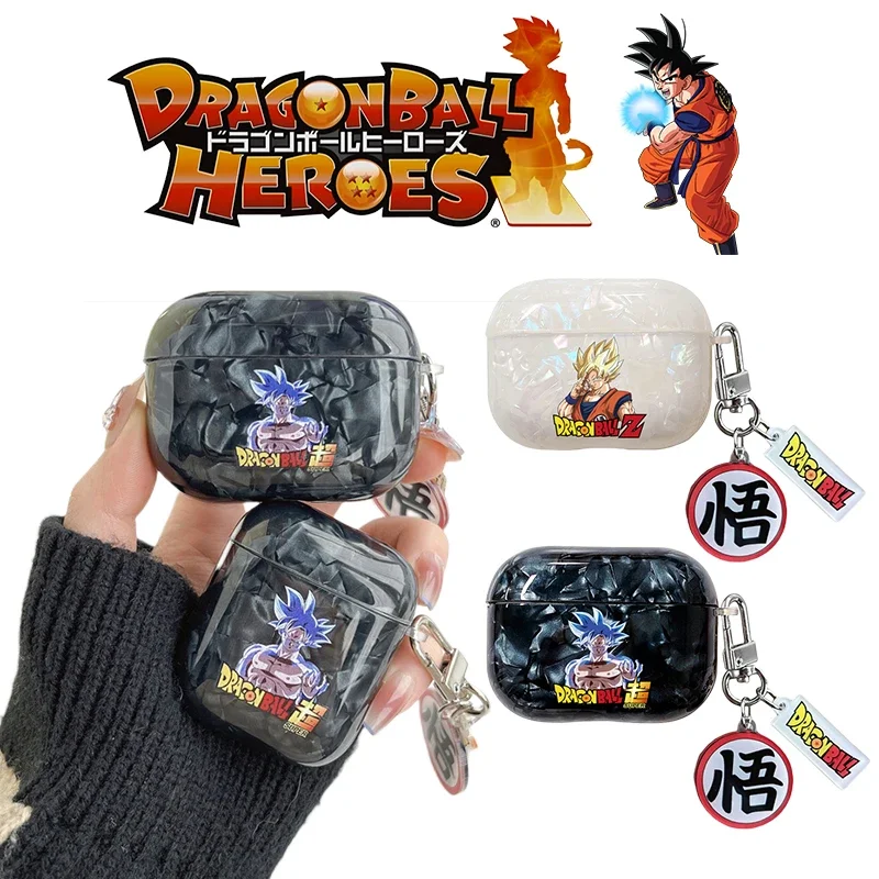 Dragon Ball Goku Hüllen für Airpods 1 2 3 Pro Pro2 Hülle Kreative Cartoon schützende kabellose