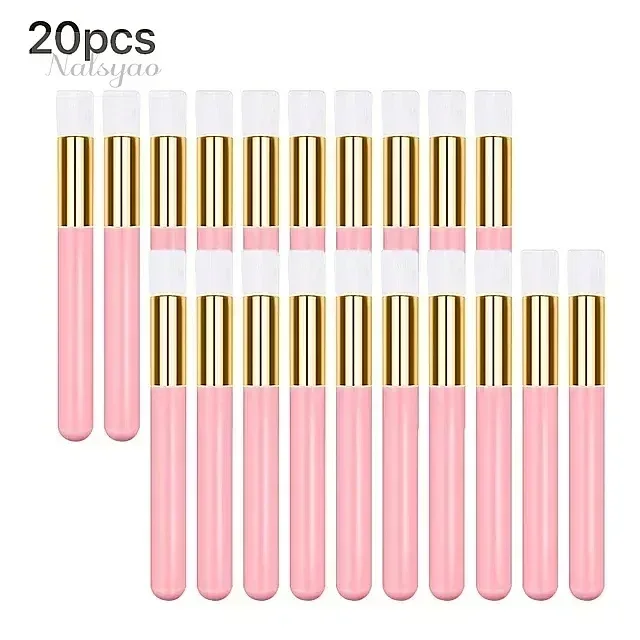 5/10/20pcs Blackhead Remover Nose Pore Cleaning Brush Makeup Tools Eyelash Shampoo Brush for Lash Extensions Peel