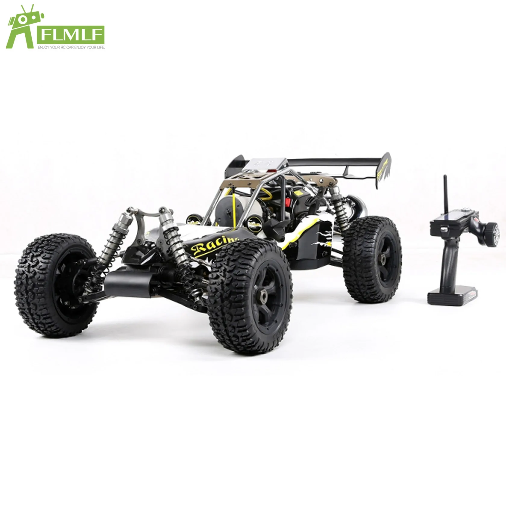 

1/5 4WD RC Car Updated Version 2.4G Remote Control RC Car Toy Buggy 36CC Gasoline Engine Four-wheel Drive Truck for ROFUN BAJA